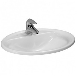 Laufen PRO C zápustné umyvadlo 56x44 cm, s otvorem, bílá   H8139510001041